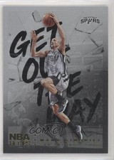 2018-19 Panini NBA Hoops Get Out the Way Holo Manu Ginobili #GOW-17 HOF 0j9i