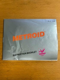 Metroid (Nintendo NES) (SILVER BOX) With Box and Manuals