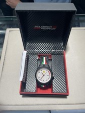 Image of Scuderia Ferrari Men’s Watch, Quartz Movement On Rubber Strap