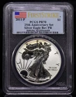 2011-P American Eagle 25TH Anniversary Set REV PR PCGS PR70