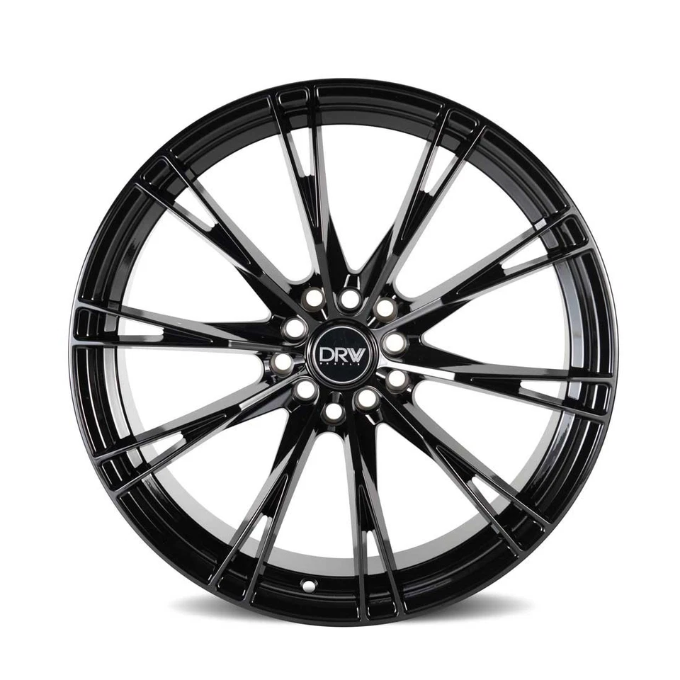 DYNAMIC RACING D23 Rim 18X8 5X100/5X114.3 Offset 38 Gloss Black (Quantity of 1) Foto 2 de 3