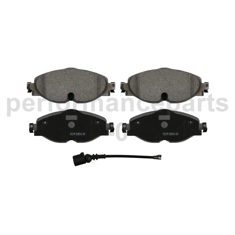 Juego de pastillas de freno de disco delanteras Wagner rotor de freno de disco para Audi A3 2015-2016 Foto 3 de 4