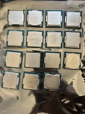  LOT OF 15  Intel CPUs