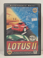 Lotus II Case SEGA Genesis Authentic BOX ONLY