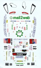 PORCHE 996 GT3 N� 81 LE MANS 2003 K. BUCKLER RACER GROUP DECALS DECO' Mod 1/24