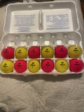 12 WILSON DUO OPTIX Golf Balls Grade AAAAA 5A Green Orange