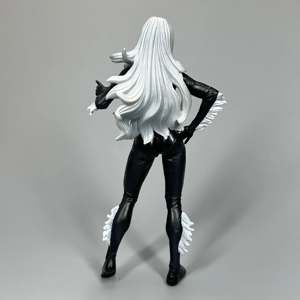 Figura de acción Diamond Marvel Select Spider-Man Black Cat 7" - Suelta Foto 2 de 4
