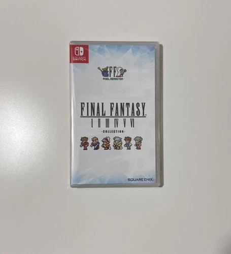 Final Fantasy I-VI Collection (Nintendo Switch, 2023) Pixel Remaster New Sealed