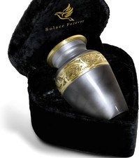 Small Urn for Ashes Adult Male Female - Miniature Urns for Human Ashes Keepsak