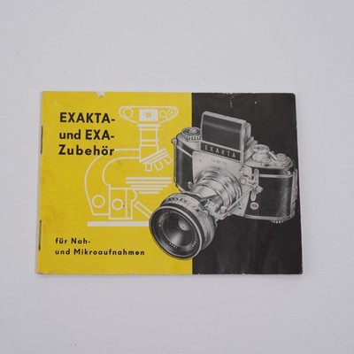 IHAGEE Exa Exakta Zubehör Prospekt Broschüre  #2909  x64