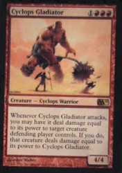 Cyclops Gladiator [M11 - 131] Rare