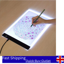 A3/A4/A5 LED Drawing Board Light Box for Diamond Painting Copy & Tracing Pad UK