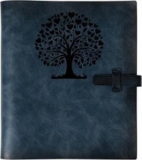 Photo Album 4x6 300 Photos, Leather Photo Albums with Writing Space with 30