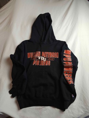 William Paterson University Pioneers Champion Hoodie Sweatshirt Mens Small Black