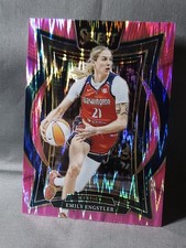 2025 Panini Select WNBA - Concourse Emily Engstler #85 Pink Flash Prizm