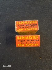 Vintage Anco D-1 N-3 Packard Wiper Arm Adapter Lot Of 2 Drumd-1 Nut N-3
