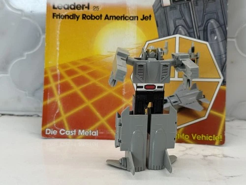 GOBOTS TRANSFORMERS LEADER-1 JET PLANE Tonka 1983 VINTAGE EXCELLENT