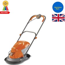 Hover Vac 270 Electric Lawn Mower - 1400W, 27cm Cutting Width & 15L Grass Box