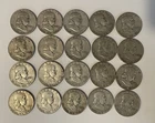 90% Silver Franklin Half Dollars - Roll of 20 - $10 Face Value