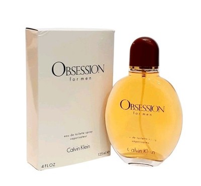 Vintage Coty Prestige Calvin Klein Obsession For Men 4 oz Eau de Toilette  