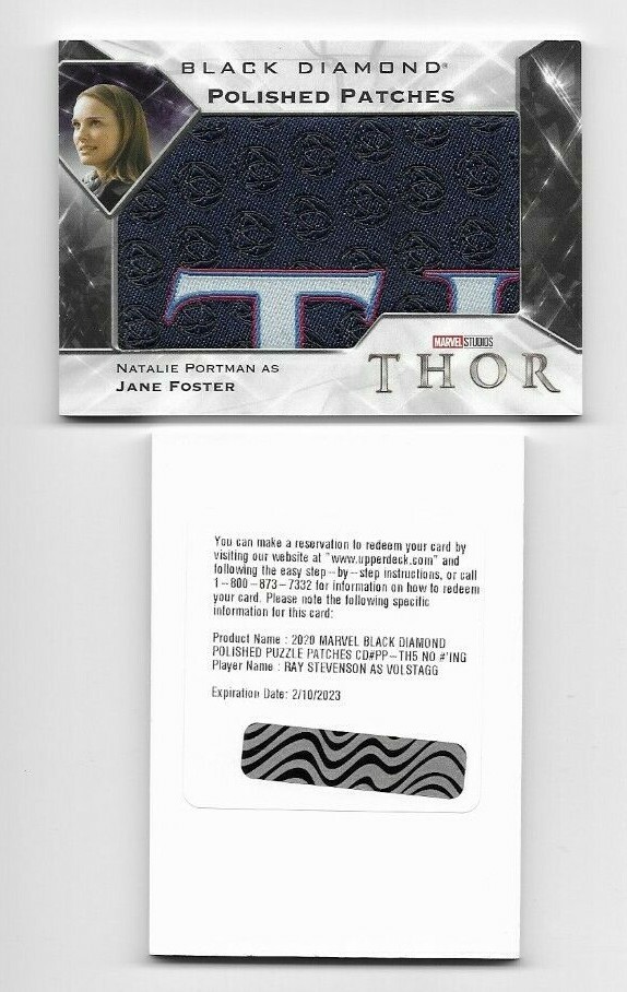 その他 THOR 2021 UPPERDECK MARVEL BLACK DIAMOND 2021 Marvel Black Diamond RED Parallel Complete Set #s 1