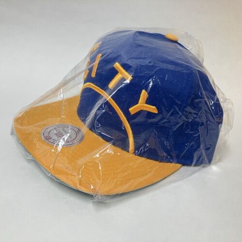 Neu Golden State Warriors Mütze Snapback Cap The City Flatbill Mitchell & Ness NBA - Bild 3 von 12