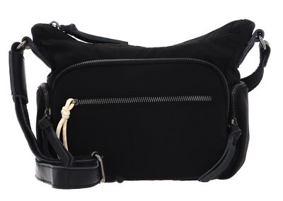 FREDsBRUDER Friends For Life Crossbag Multipockets Umhängetasche Tasche Black