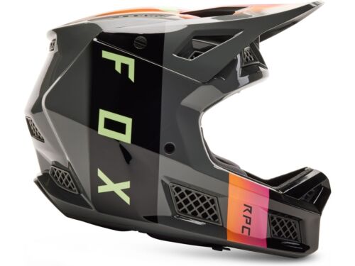 Fox RPC REEZ PEWTER Size L Rampage Pro Carbon Downhill Mtb Racing Helm Neu!! - Picture 1 of 8
