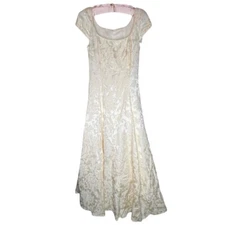 Vintage Jessica McClintock Bridal Gown Dress Size 4