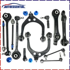 12PC Front Upper Lower Control Arms Kit For 05-10 Chrysler 300 Dodge Charger 2WD