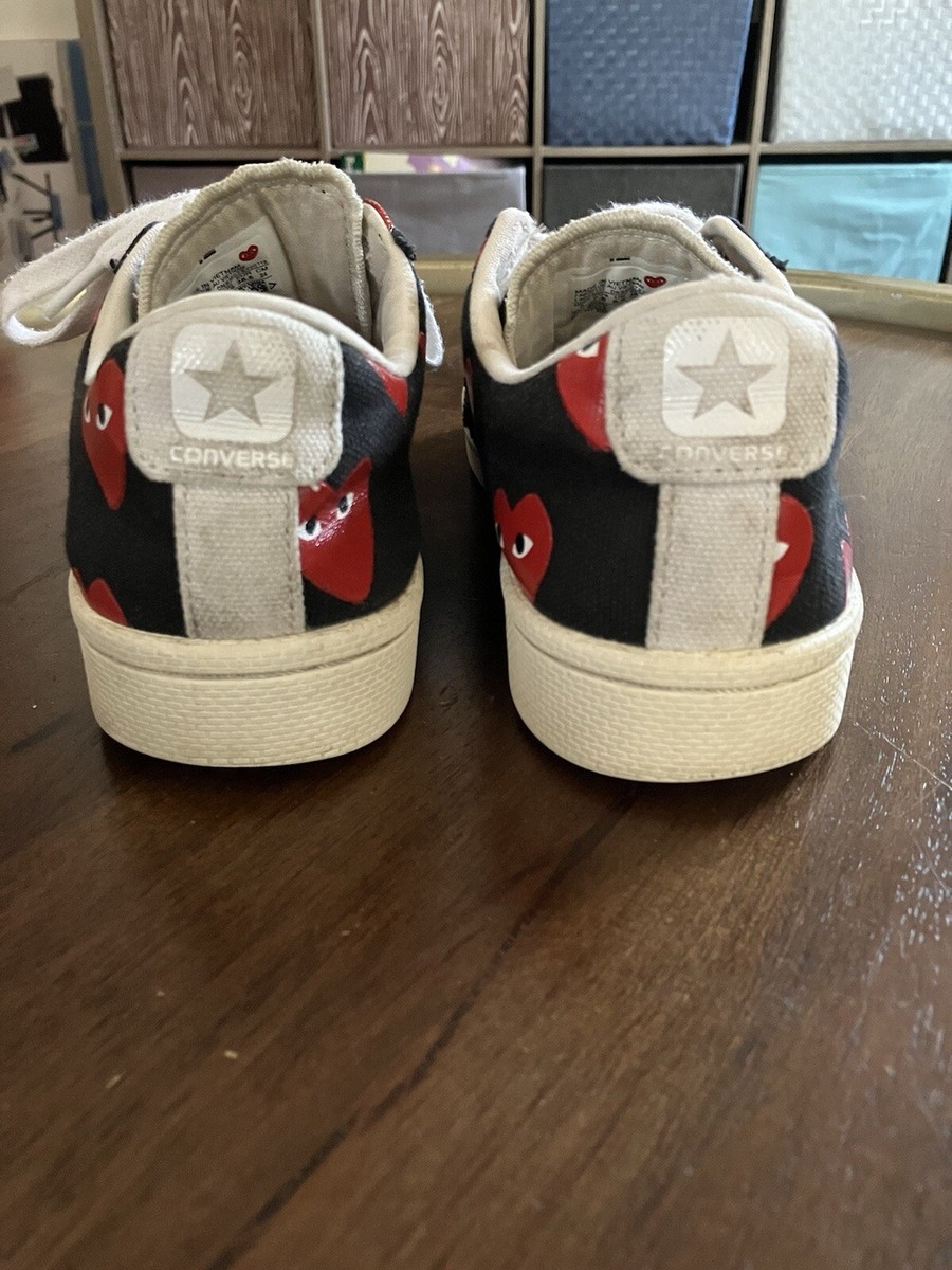 Converse x Play Comme Des Garcons CDG Pro Low 140711C Hearts Men's