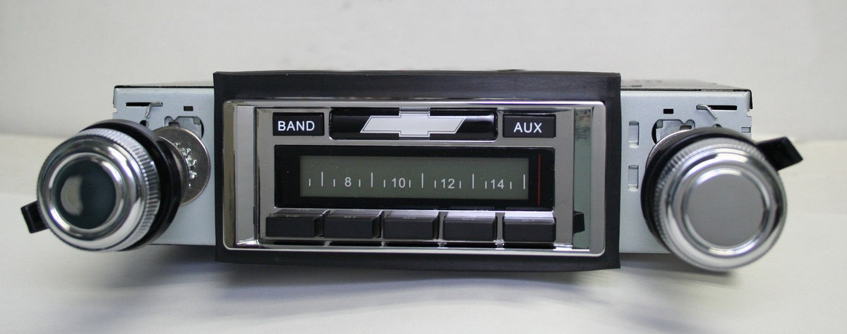 1967-1968 Chevy Impala Radio AM/FM USA 230 Custom Autosound AUX