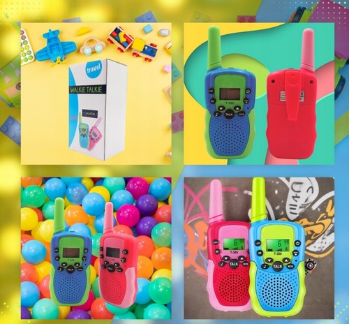 2X Walkie Talkie Set für Kinder 8Kanal Funkgerät LCD Funkgeräte Sprechfunkgeräte - Bild 18 von 22