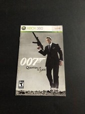 007 quantum of solace xbox 360 Manual Only