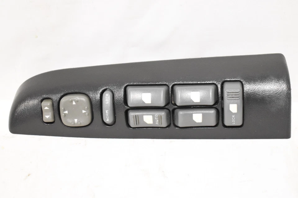 Chevy GMC S10 1998-2004 Blazer Jimmy gris interruptor maestro ventana eléctrica OEM H3N28 Foto 2 de 4