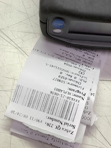 Lot (3) Zebra QL220 Plus Q2D-LUBA0000-00 Thermal Label Printers + Batteries READ - Picture 8 of 19
