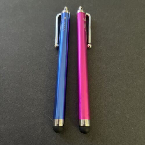 The Friendly Swede Stylus Pens Pink Blue Micro-Knit Fiber Tip Capacitive Lot 2x - 第 6/6 張圖片