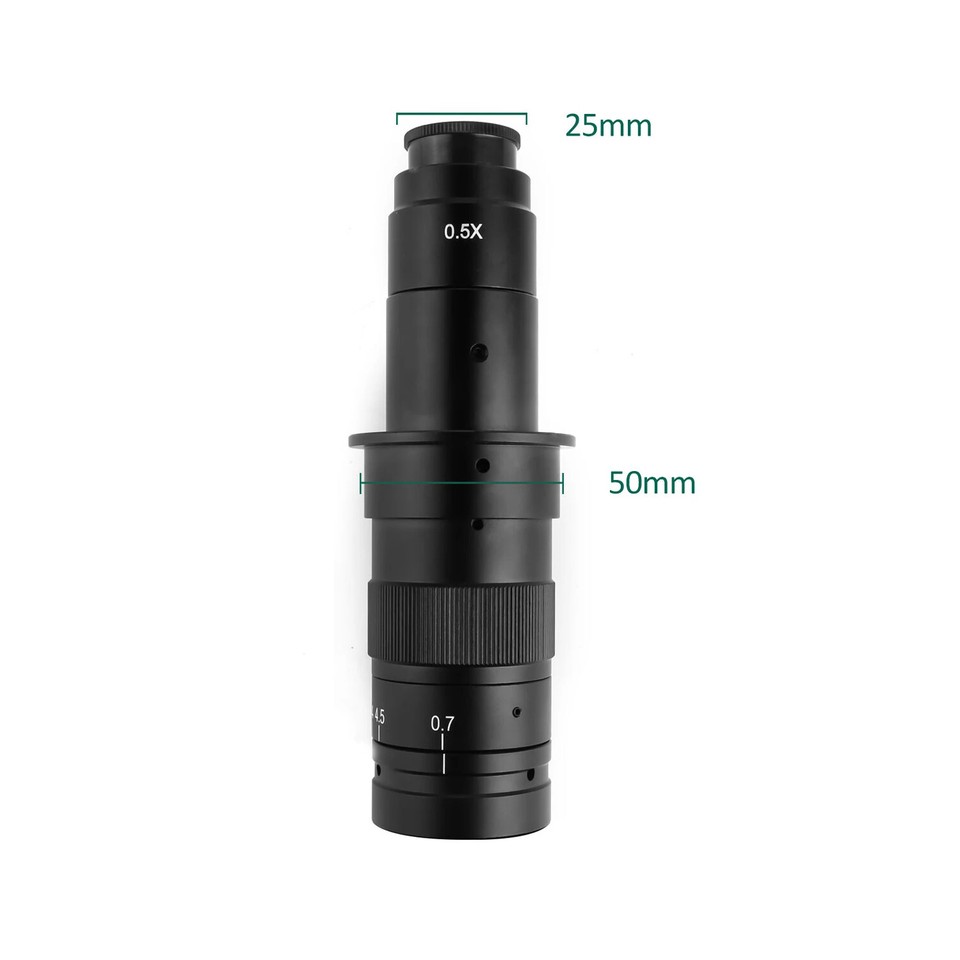 Adjustable Magnification Microscope Lens Zoom C Mount Lens For ...
