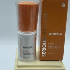 Serious Skincare Vitamin C-EYE Beauty Treatment .5 oz  Sealed