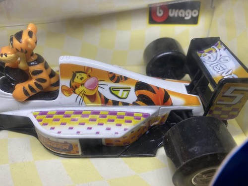 Burago Disney Formula 1 Die Cast Racing Car Tigger scale 1/24 - Picture 5 of 8