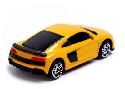 RMZ City 2019 Audi R8 Coupe Yellow 1:64 Scale 3 Inch Diecast Model