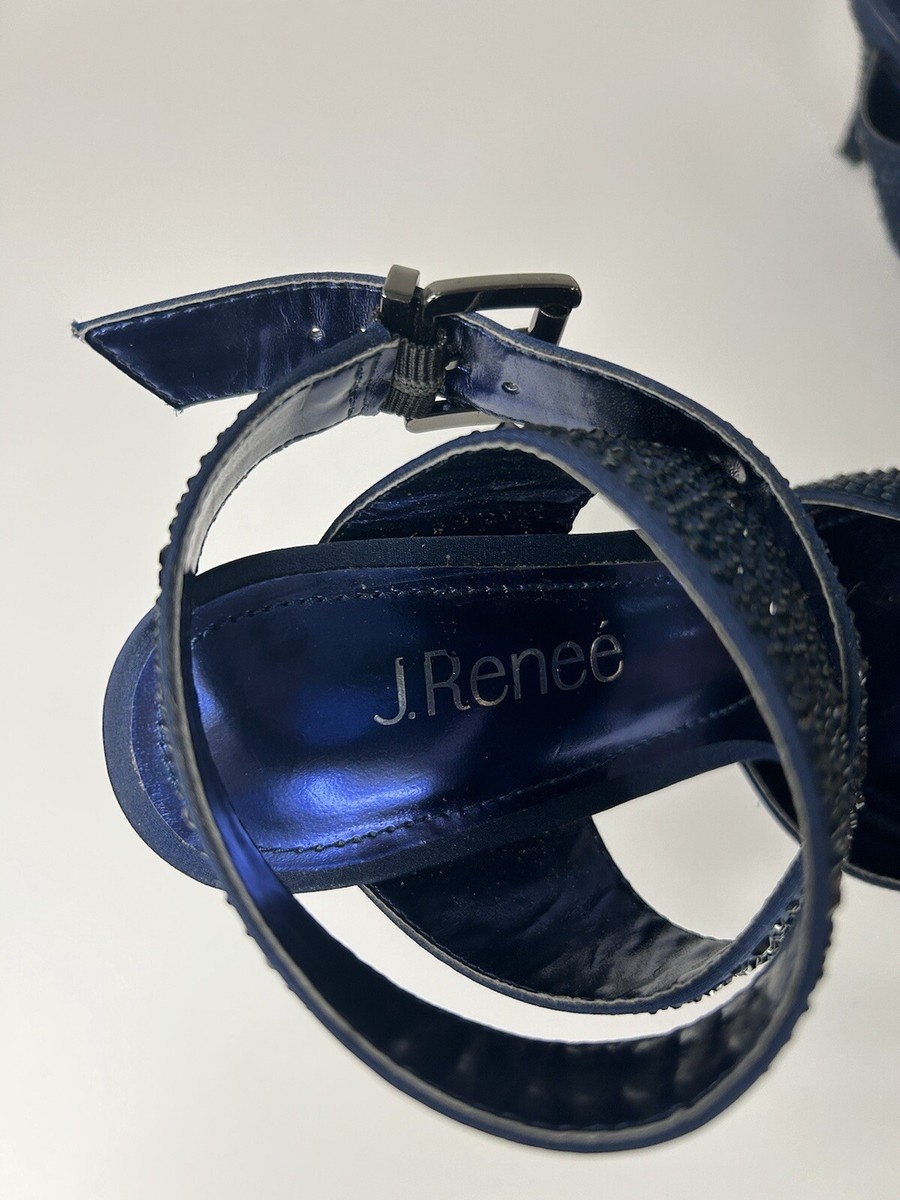 j renee navy blue dress shoes J. Renee Ferryanne Navy
