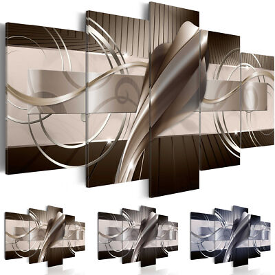 ABSTRACT Canvas Wall Art Image Photo Print a-A-0202-b-n
