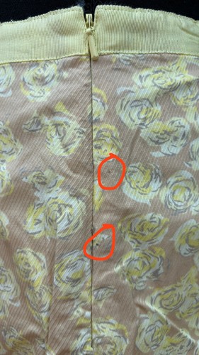 vtg OLD NAVY '05 Y2K McBling Fairy Cottage Low Waist Yellow Floral Pleated Skirt - Picture 10 of 24