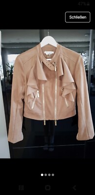 Jacke Wildlederoptik