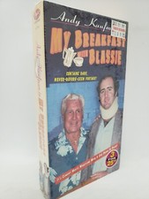 My Breakfast With Blassie VHS (1983) Uber Rare OOP Kaufman Comedy! New Sealed!