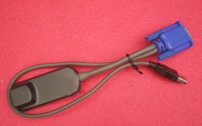 1PCS  Avocent AVRIQ-USB Server   KVM cable Tested #W7