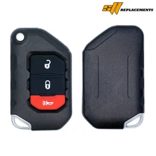 NEW SMART KEY FLIP REMOTE FOR 18-24 JEEP WRANGLER UNLIMITED GLADIATOR 68292942