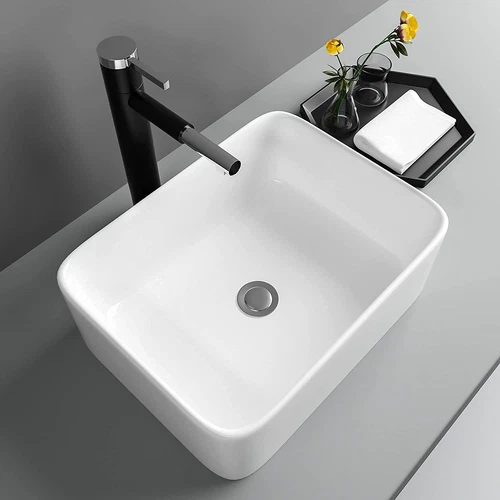 Waschbecken Waschschale Waschtisch Aufsatzwaschbecken Waschplatz Handwaschbecken - Bild 16 von 42