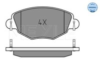 Meyle 025 232 7918 Brake Pad Set, Disc Brake For Ford Ford (Changan) Jaguar